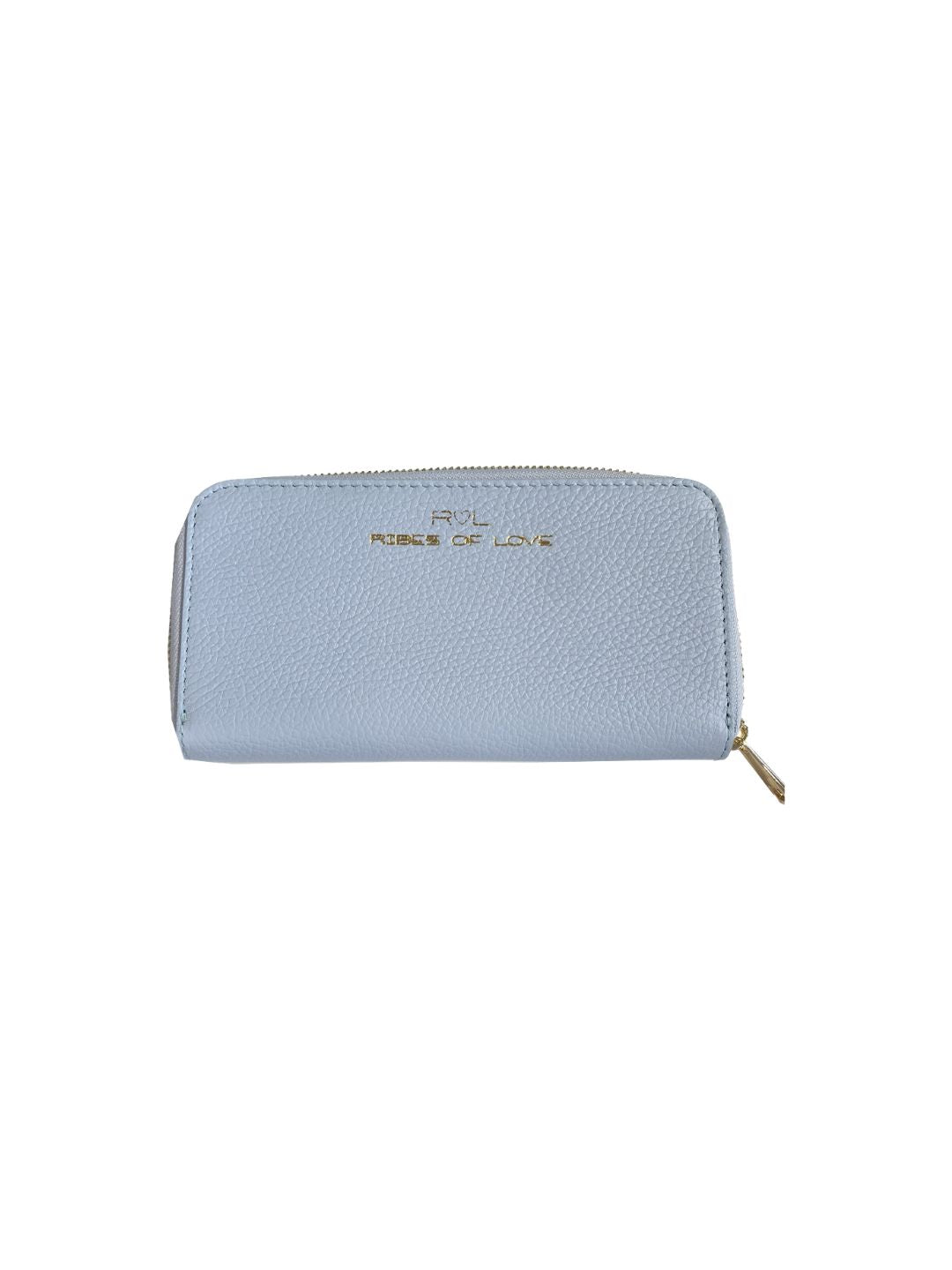 Portafoglio Grande in Pelle Azzurro 5013