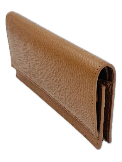 PORTAFOGLIO CON PORTACELLULARE IN PELLE CUOIO 5031