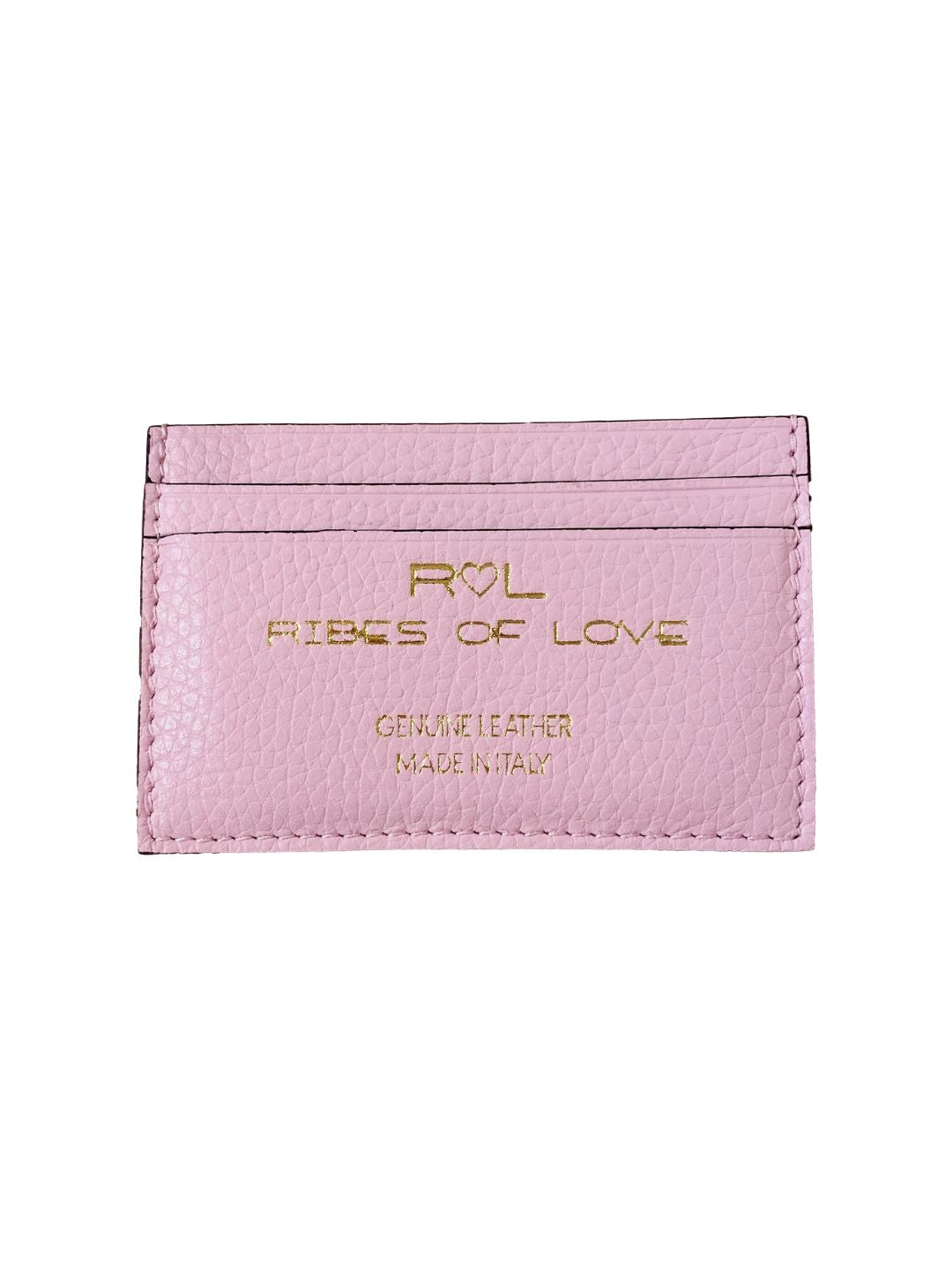 Portacarte in Pelle Rosa 131