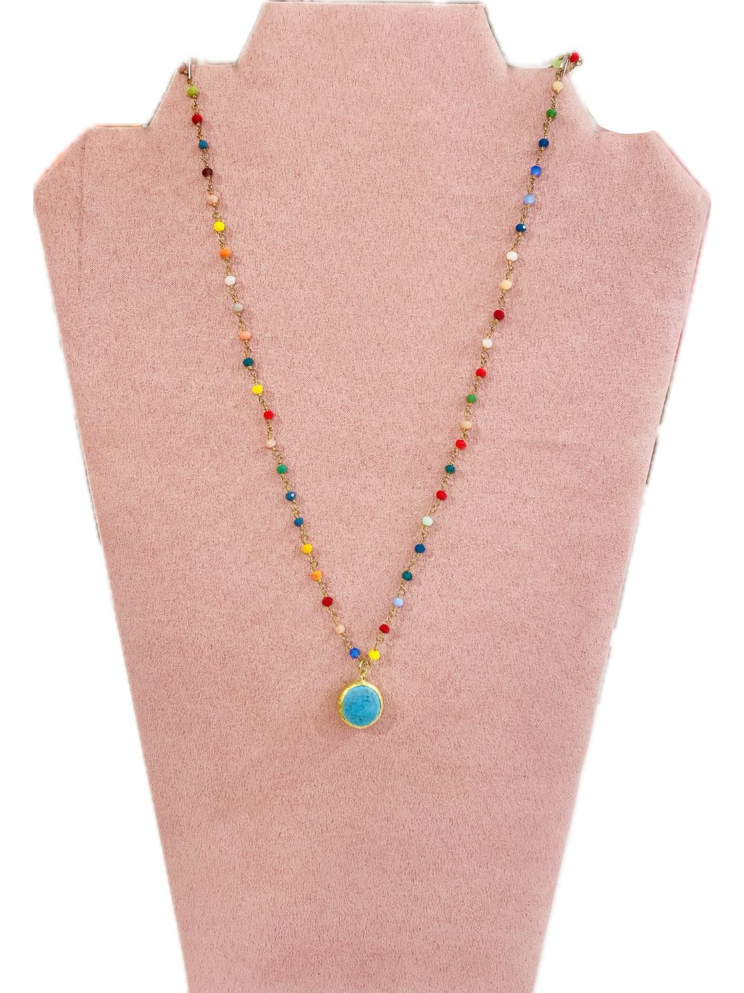 COLLANA CON PIETRA DURA 201123