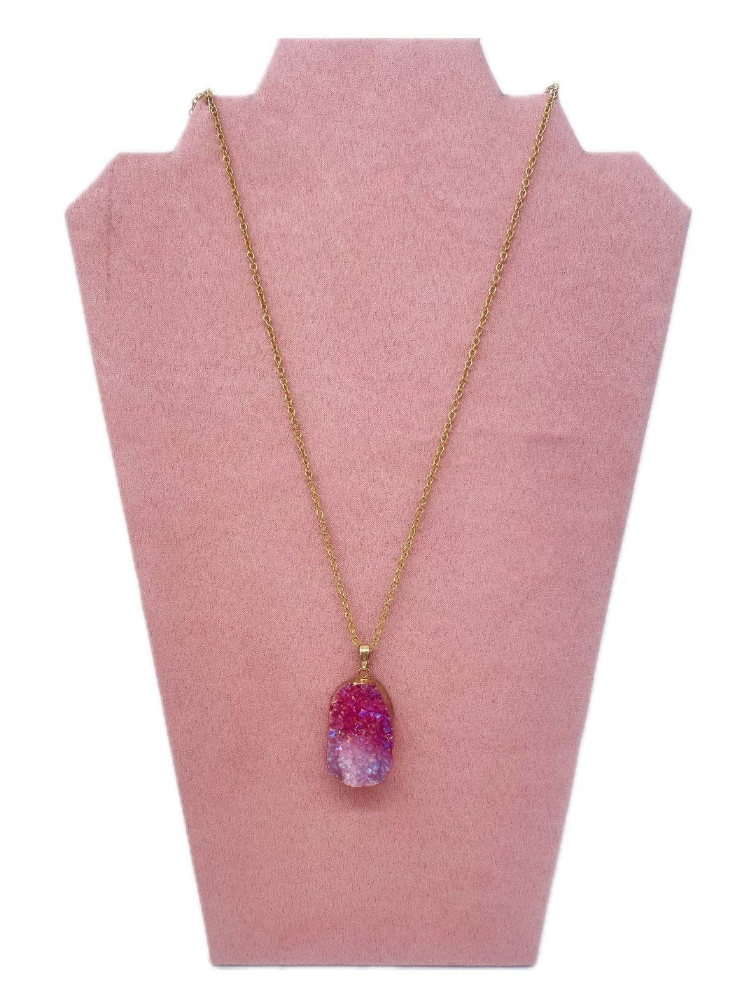 AGATE PENDANT NECKLACE 221123A