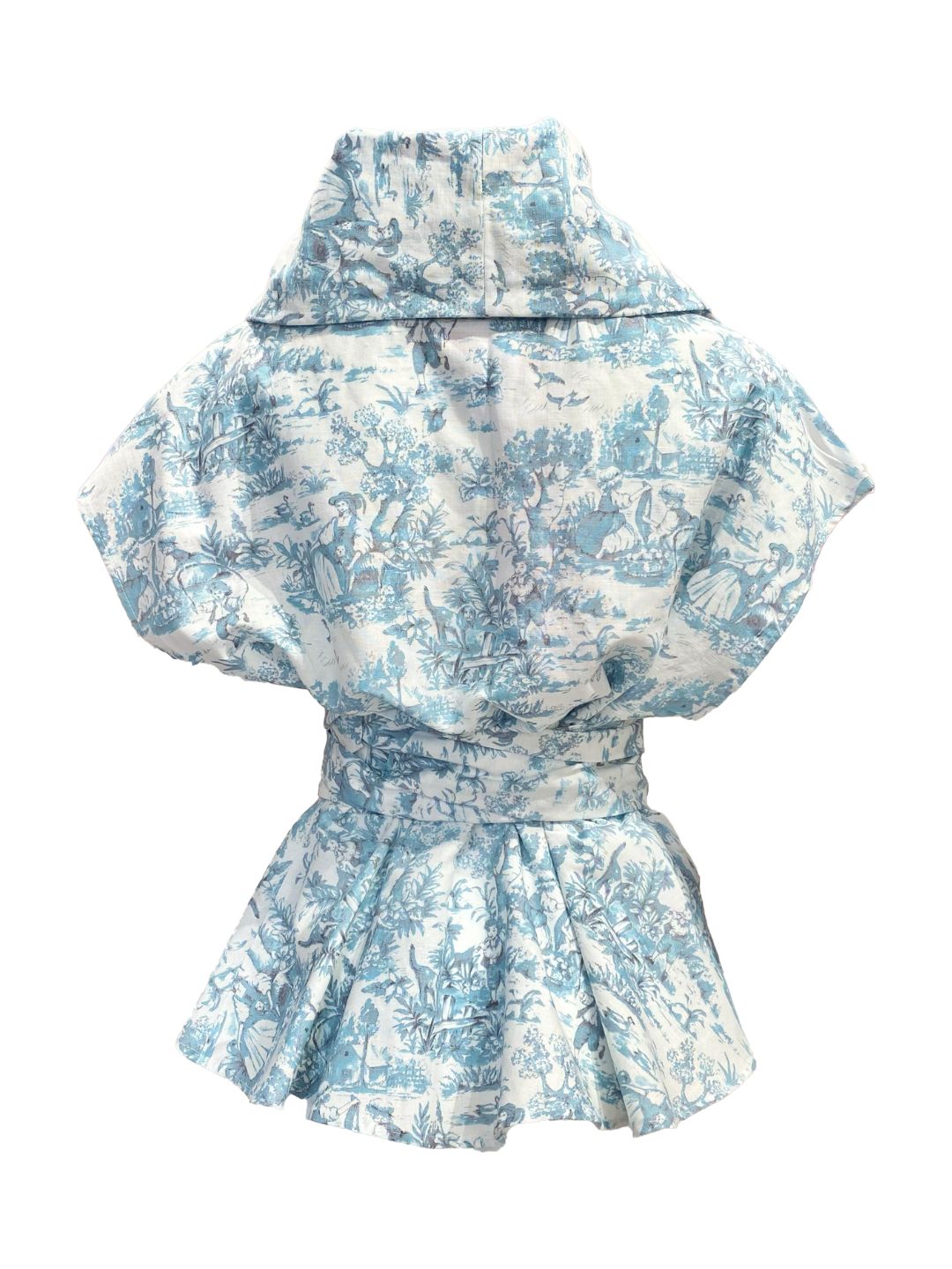 BLUSA TECOMA toile de jouy Azzurra Ribes of LOVE