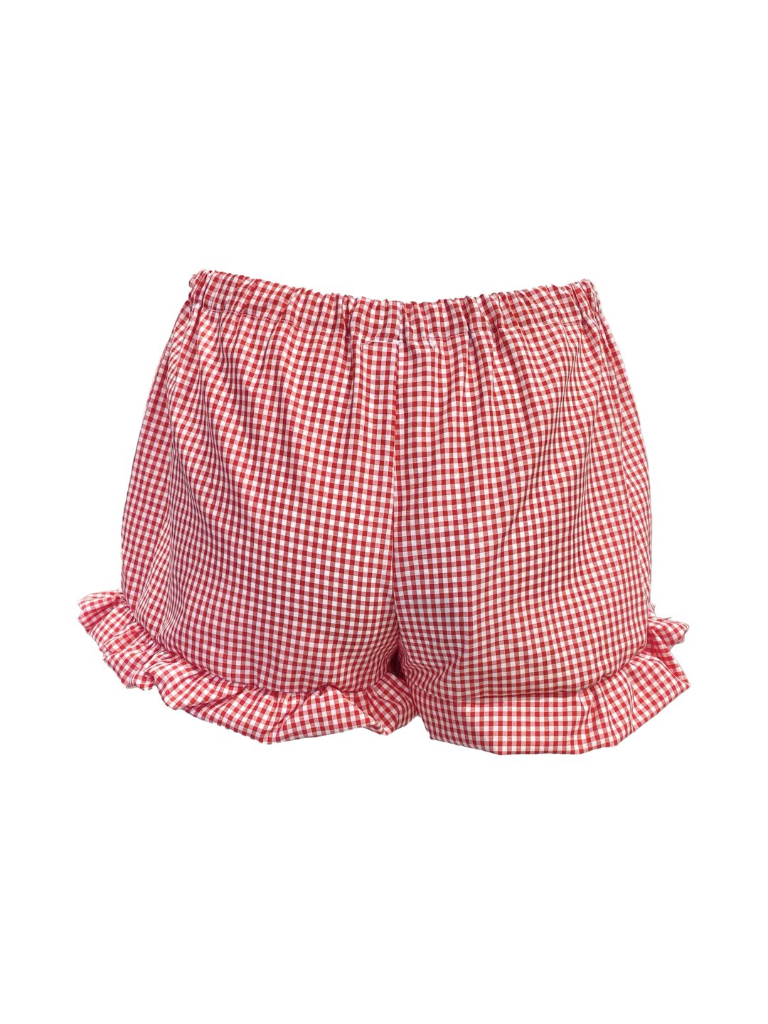 Vichy Galetta Red Shorts Ribes of LOVE
