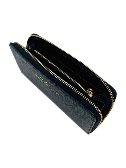 PORTAFOGLIO GRANDE IN PELLE NERO 5013