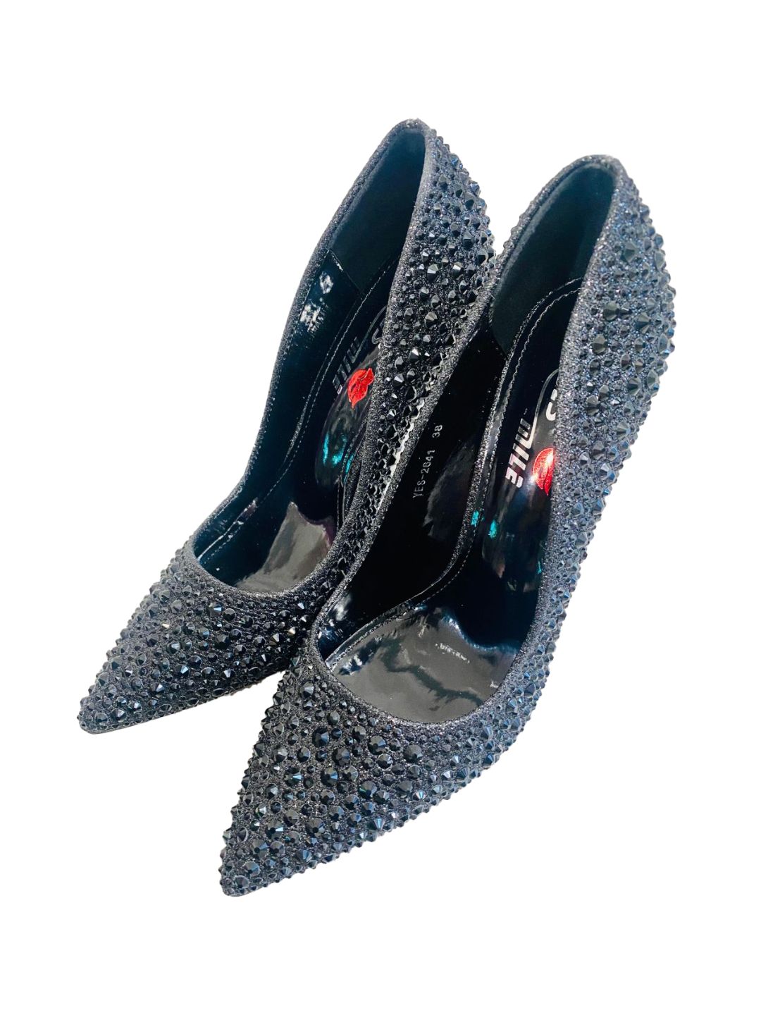 Décolleté Nero Strass 2641