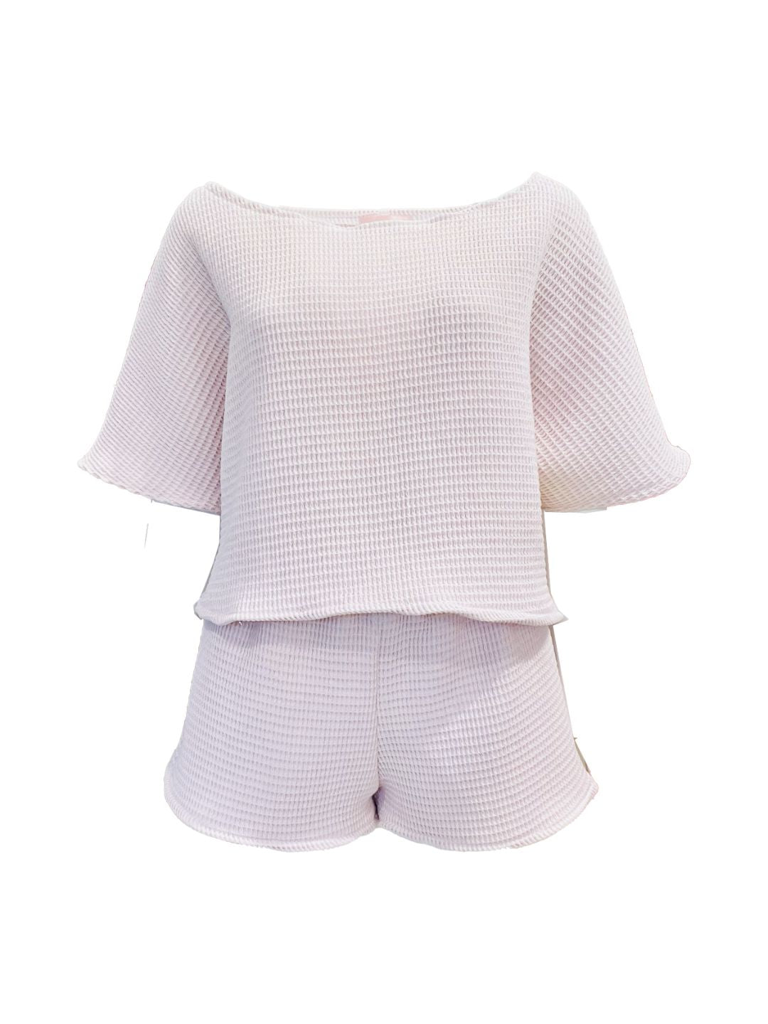 Completo “Stellina” – Blusa & Shorts Nido d’Ape Ribes of LOVE