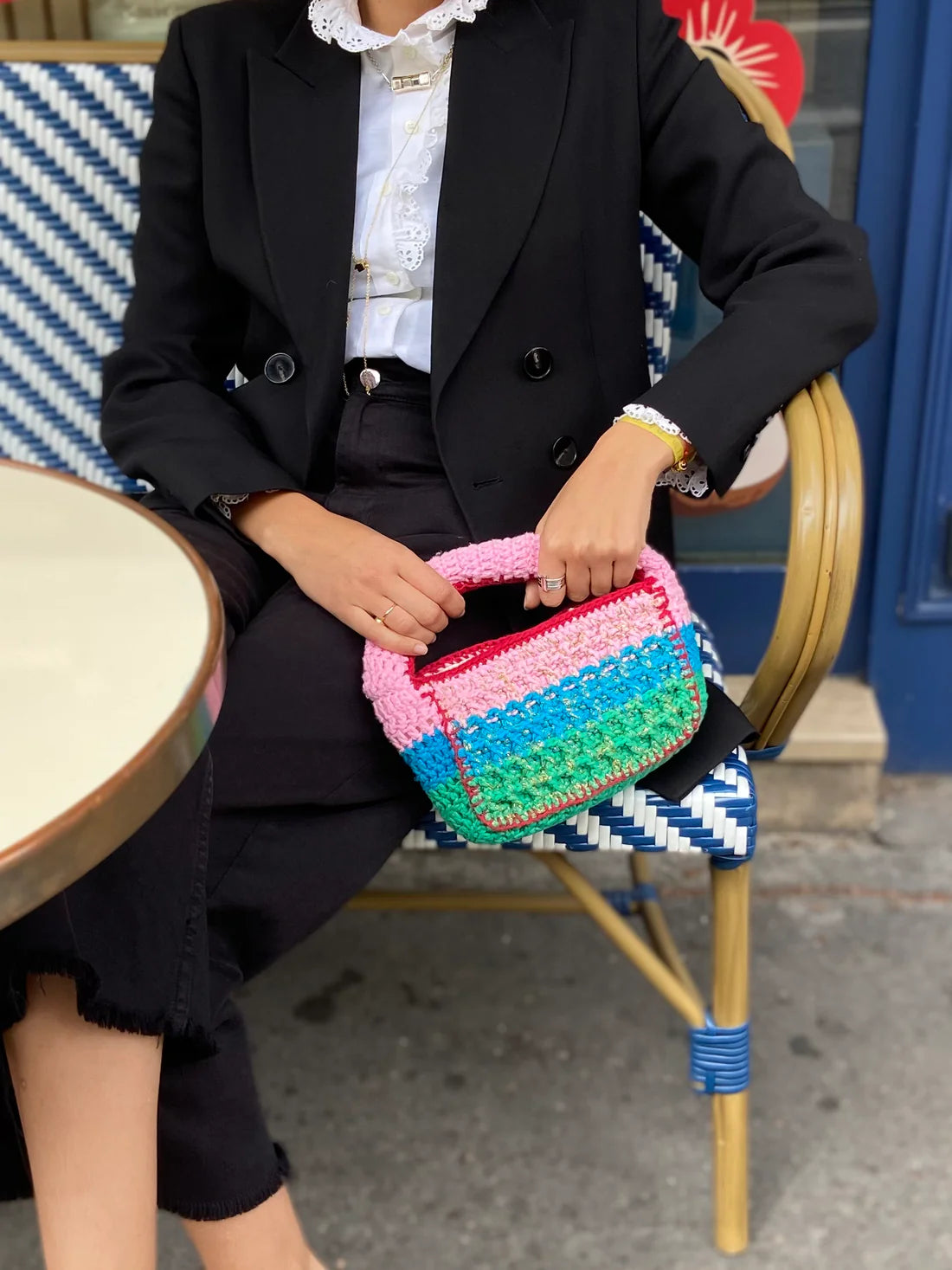 Borsa uncinetto BOXY GIMME1 Anabaum
