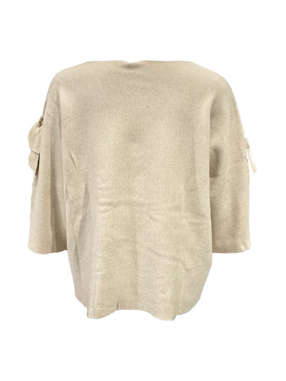 Maglia Scatoletta con volant Beije Chiaro