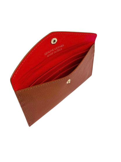 PORTAFOGLIO A BUSTA IN PELLE CUOIO 5022