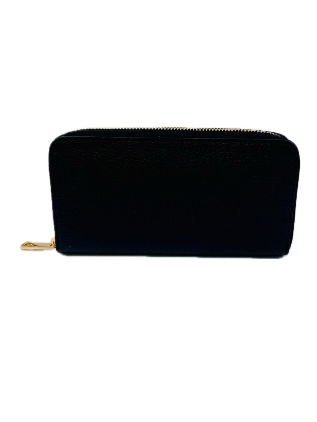 PORTAFOGLIO GRANDE IN PELLE NERO 5013