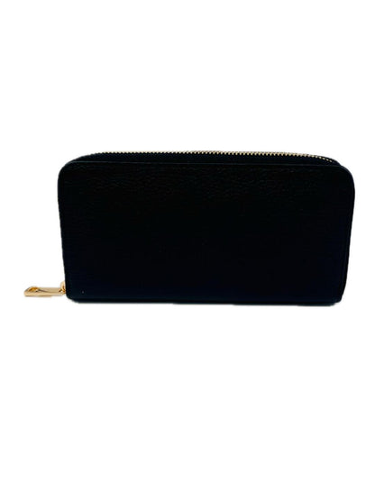 PORTAFOGLIO GRANDE IN PELLE NERO 5013