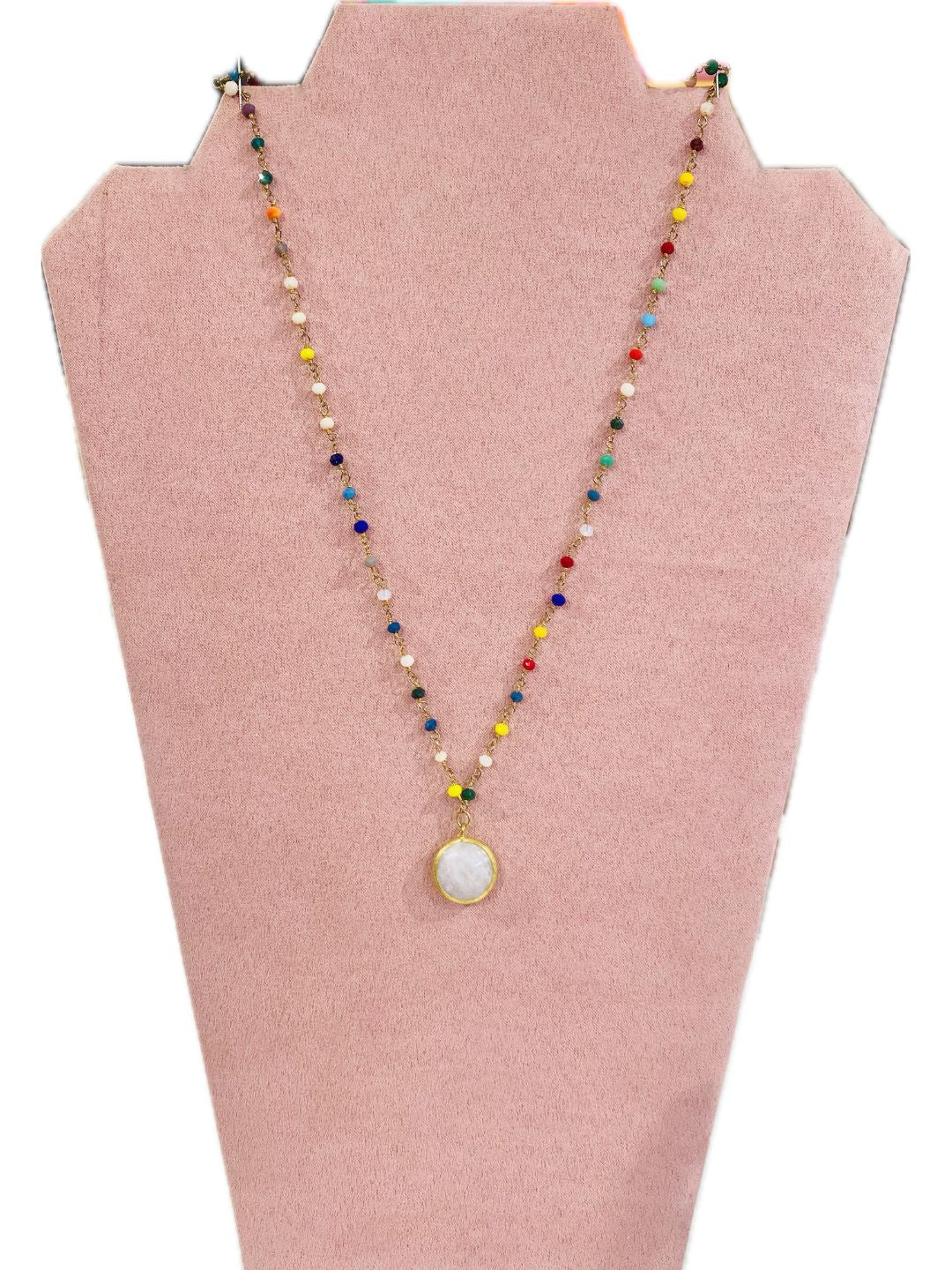 COLLANA CON PIETRA DURA 201123