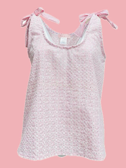 CANOTTA fiocchi san gallo rosa Ribes of LOVE