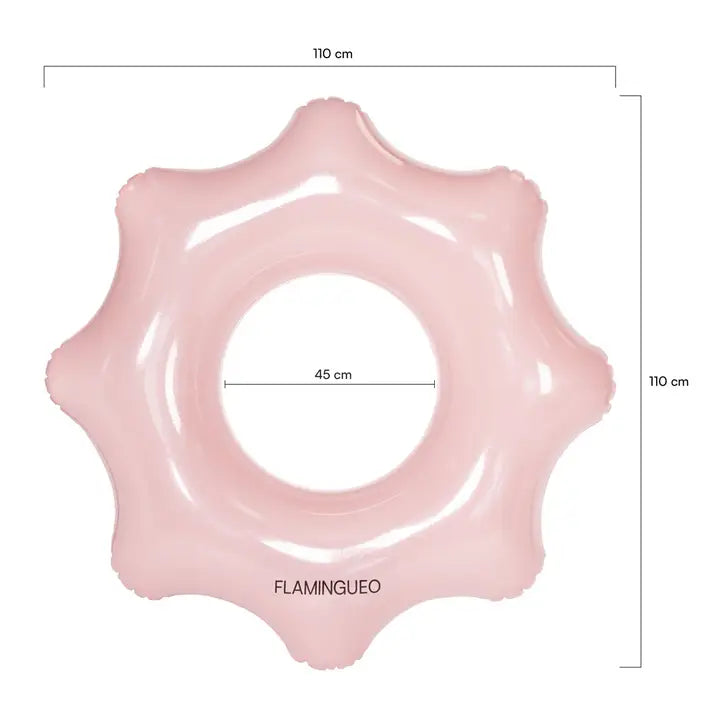 Ciambella gonfiabile Glitter Rosa