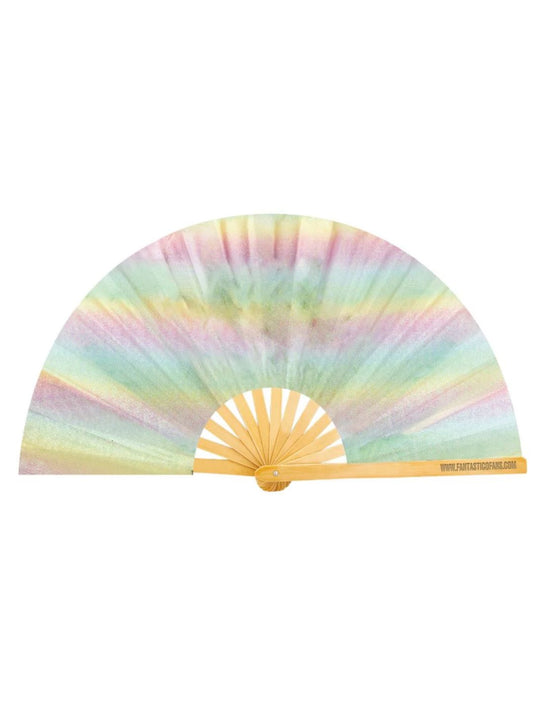 Ibiza XL Pastel Rainbow Mega Glitter Edition Fan