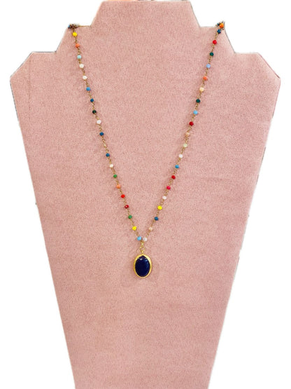 COLLANA CON PIETRA DURA 201123