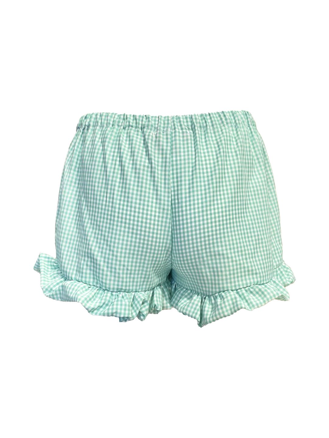 Shorts Vichy Galetta VERDE ACQUA Ribes of LOVE