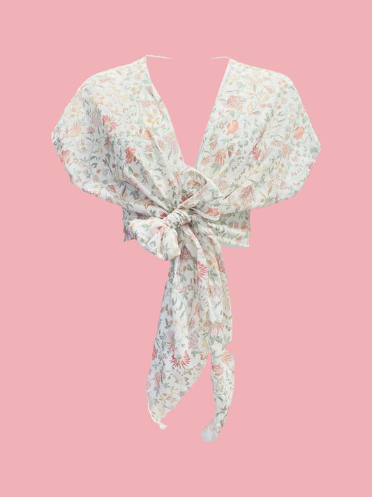TOP INCROCIATO Fantasia Paisley Ribes of LOVE