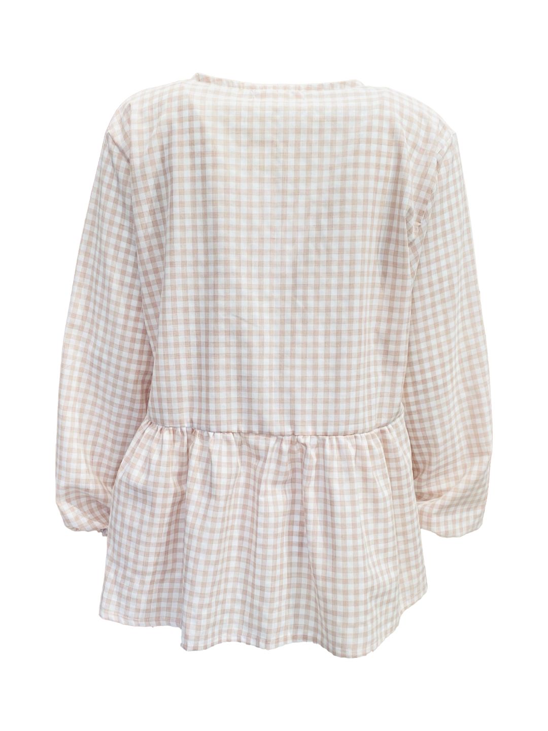 BLUSA EVELINA Vichy Rosa