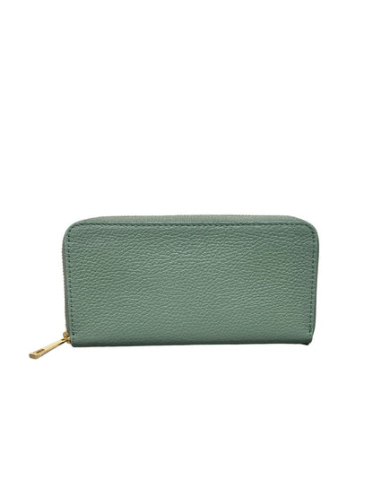PORTAFOGLIO GRANDE IN PELLE MENTA 5013