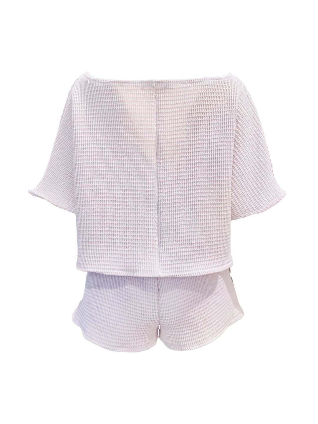 Completo “Stellina” – Blusa & Shorts Nido d’Ape Ribes of LOVE