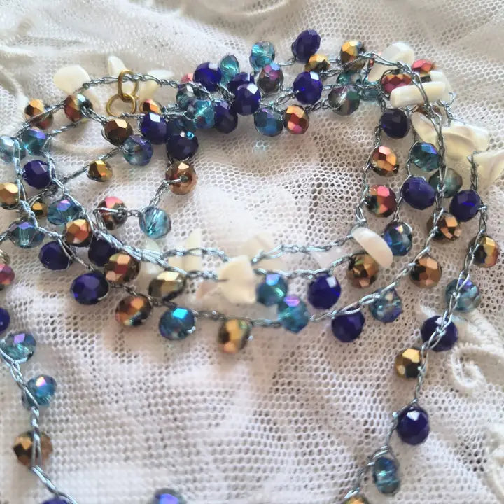 Collana Pesciolino Blu Artigianale 060626-2