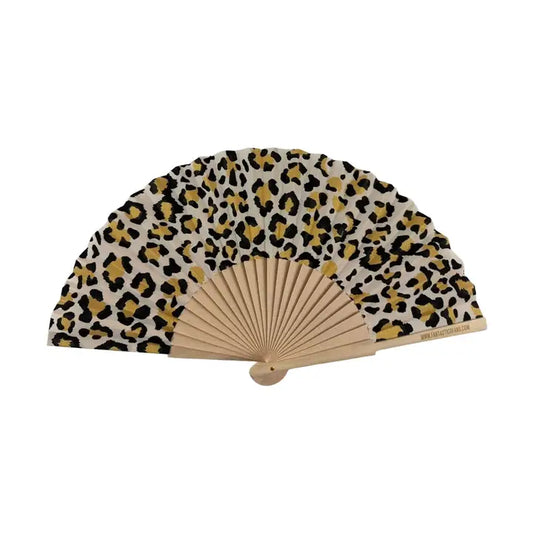 Ibiza Fan Black on Black Glitter Edition