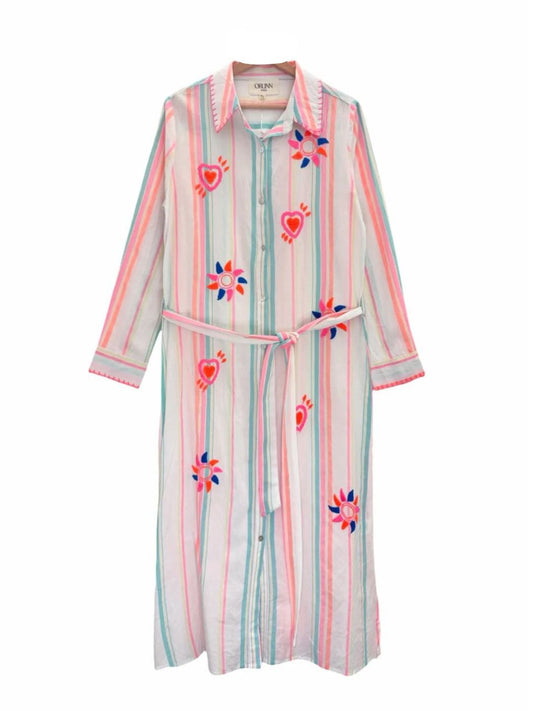 CHEMISIER SAINT-TROPEZ Multicolor 8866