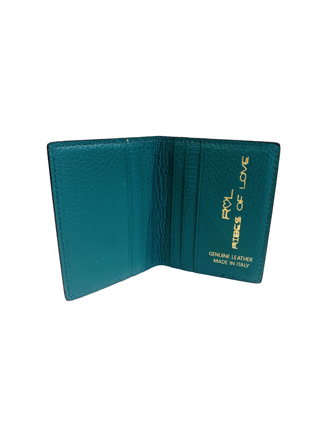 DARK RED LEATHER BOOKLET CARD HOLDER 132