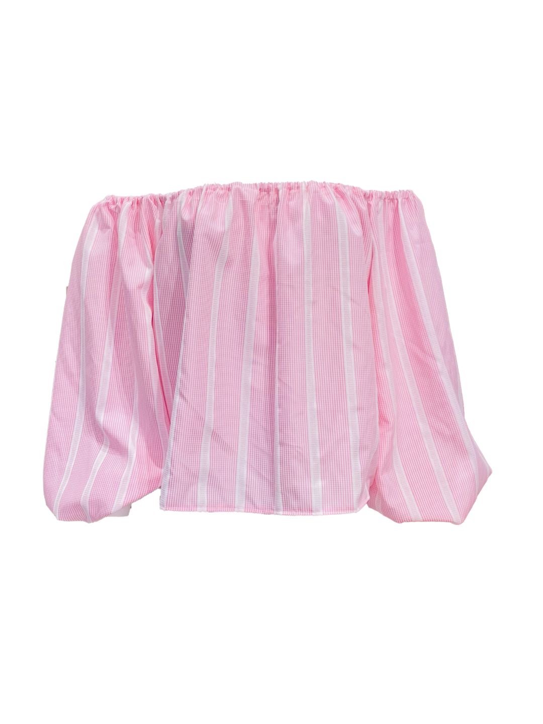 BLUSA Puffy Righe rosa Ribes of LOVE
