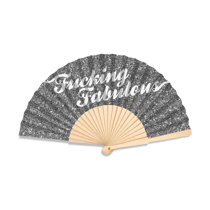VENTAGLIO Ibiza “Fucking Fabulous” Silver Glitter Edition