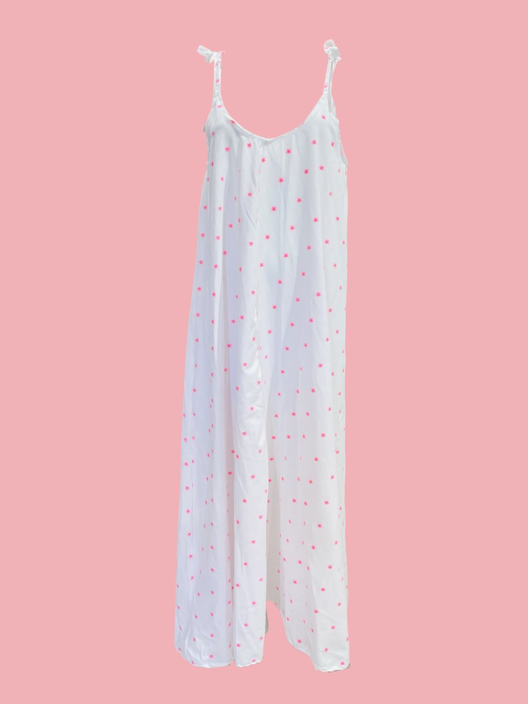 ABITO A-Line Stelle Rosa Fluo Ribes of LOVE