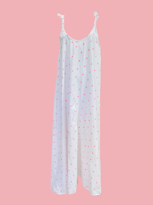 ABITO A-Line Stelle Rosa Fluo Ribes of LOVE