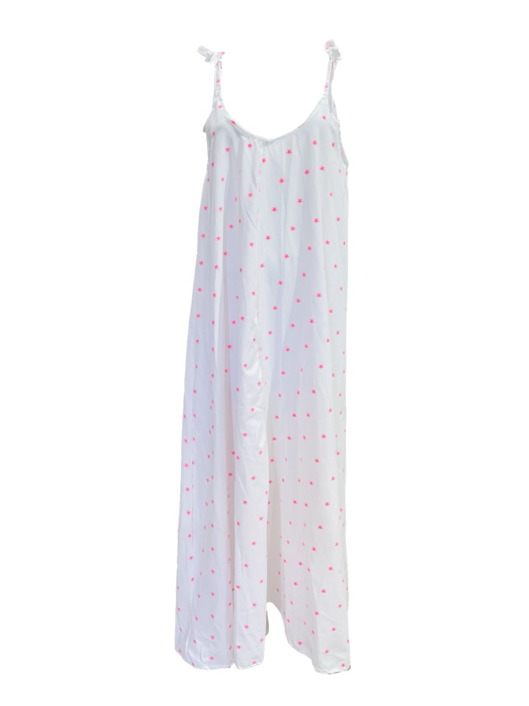 ABITO A-Line Stelle Rosa Fluo Ribes of LOVE