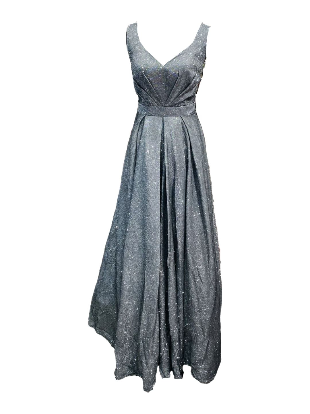 ABITO CERIMONIA GLITTERATO GRIGIO 303