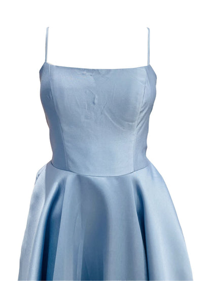 6535 HARD SUGAR PAPER SATIN CEREMONY DRESS