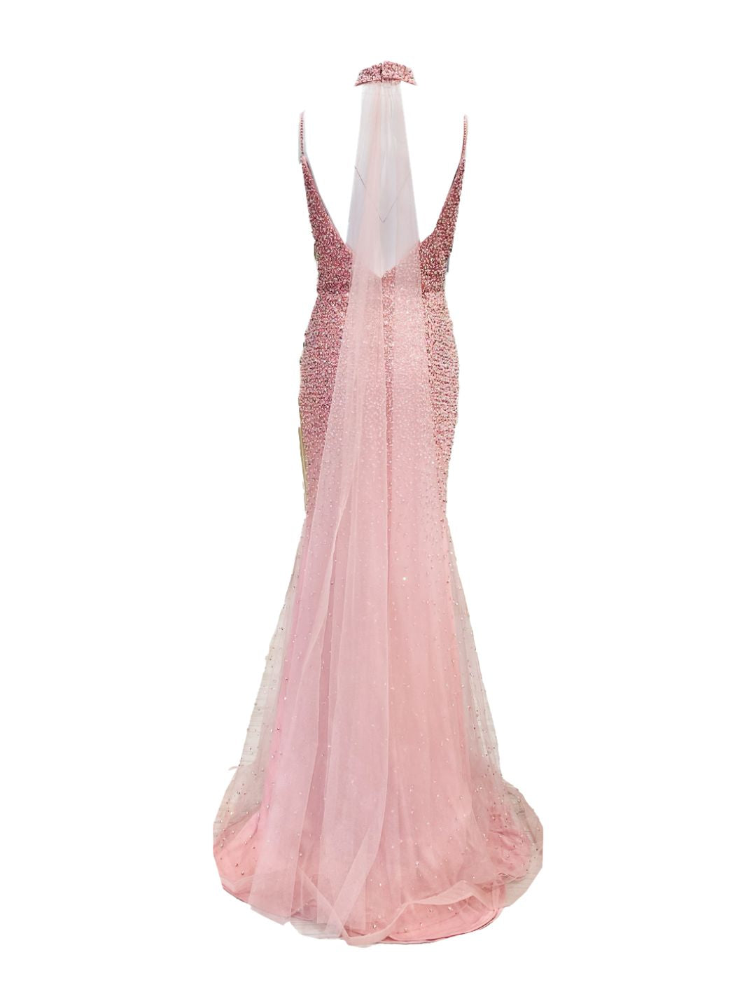 PINK MERMAID DRESS 6423