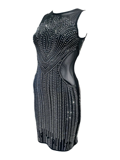ABITO CORTO CON STRASS 947071