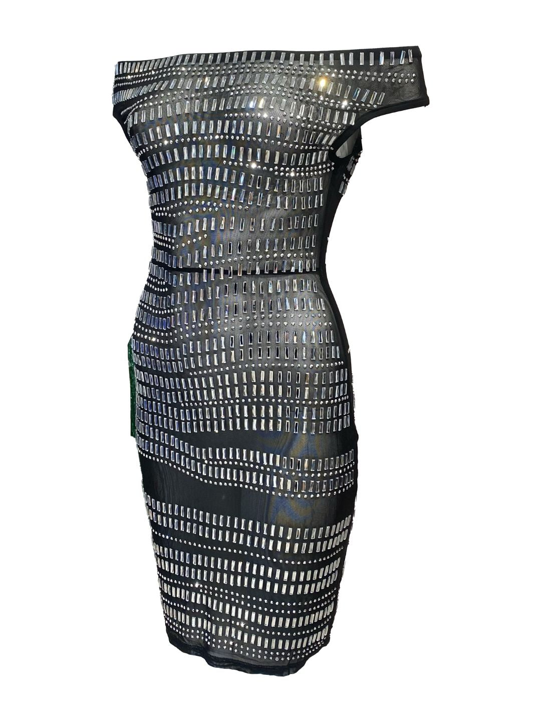 ABITO CORTO CON STRASS 947125-1