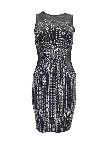 ABITO CORTO CON STRASS 947071