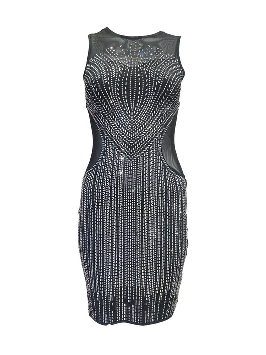 ABITO CORTO CON STRASS 947071