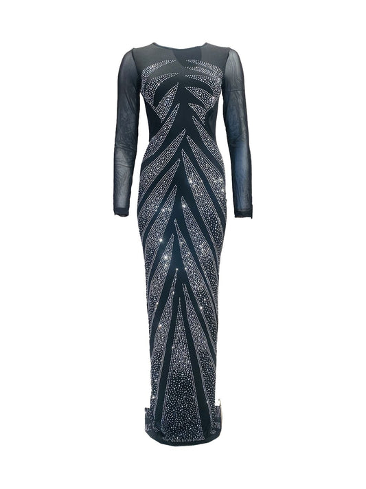 ABITO LUNGO CON STRASS 943189