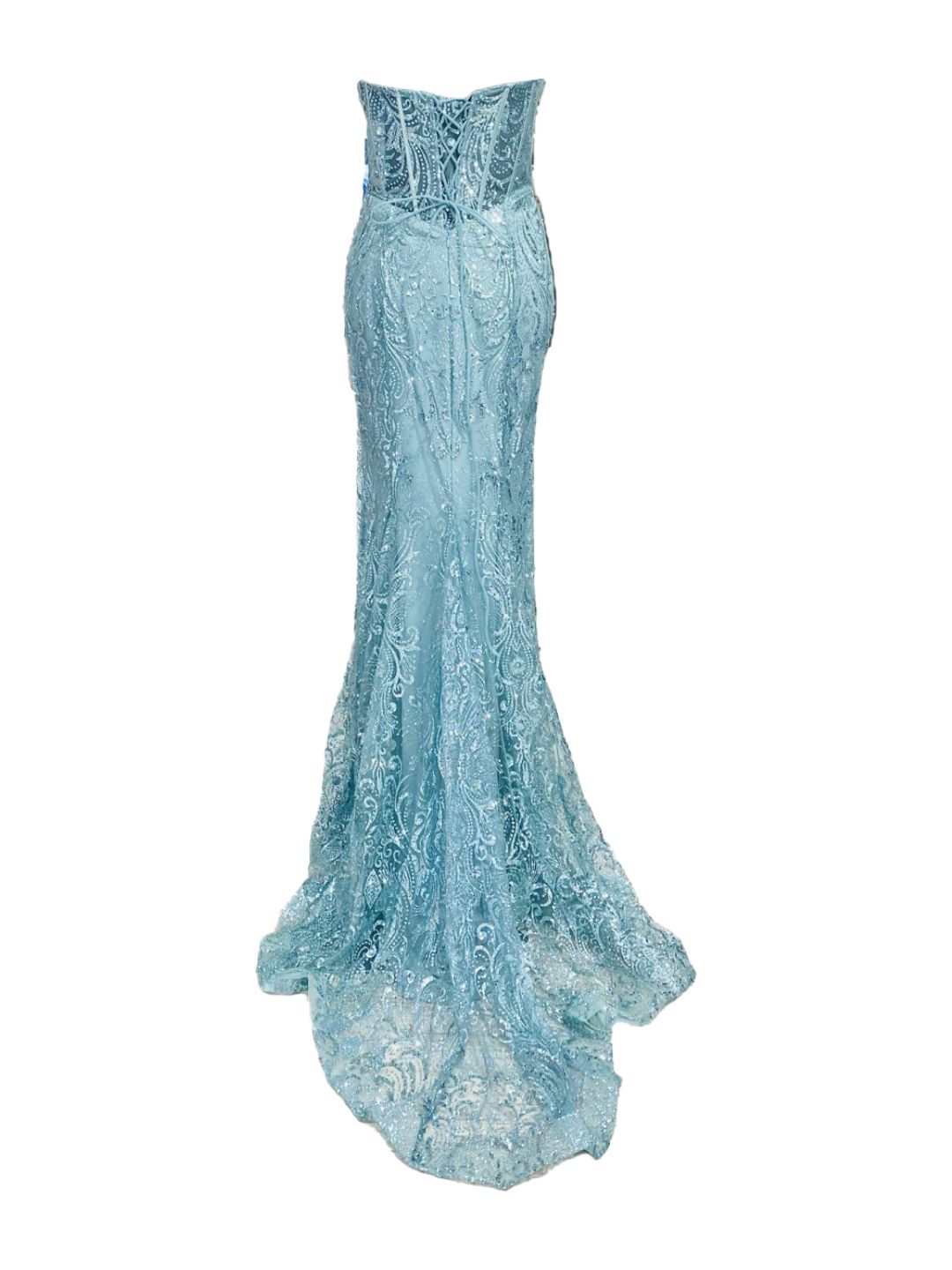 ABITO  SIRENA  VERDE ACQUA 6423