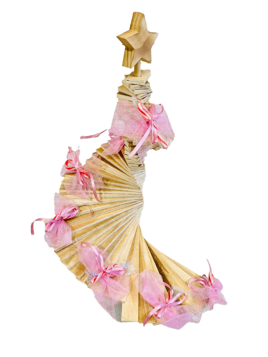 ALBERO DI NATALE IN LEGNO infinity tree