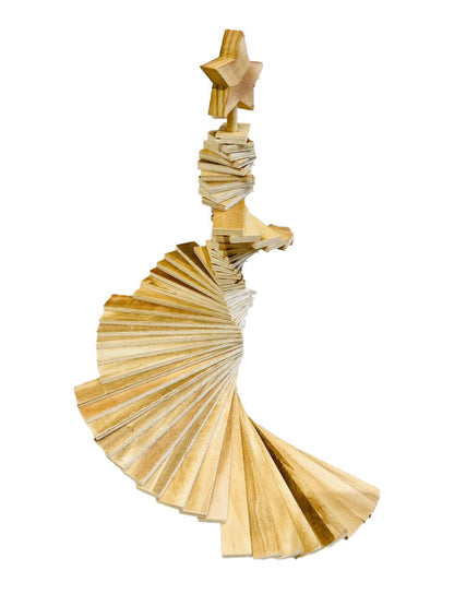 ALBERO DI NATALE IN LEGNO infinity tree