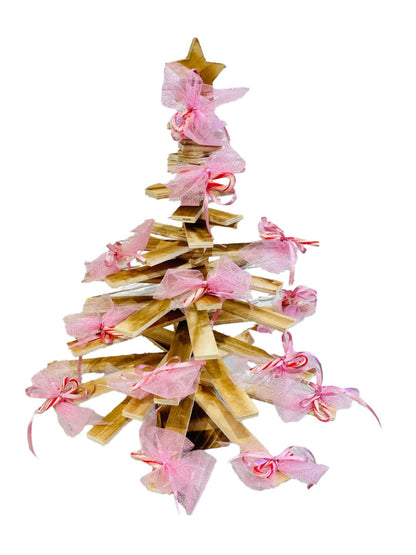 ALBERO DI NATALE IN LEGNO infinity tree