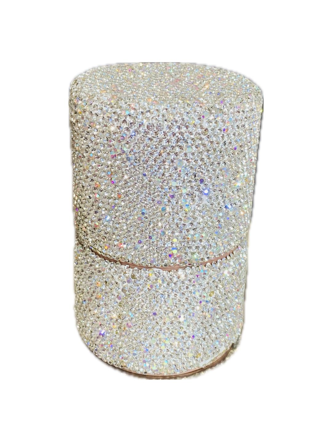 MINI COFANETTO STRASS CON SET 5 PENNELLI MAKE UP