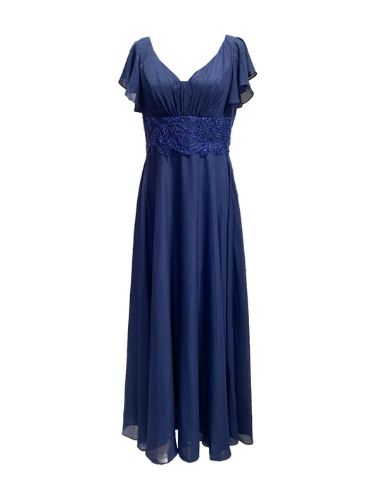 Abito Cerimonia Curvy Blu di Prussia 6536