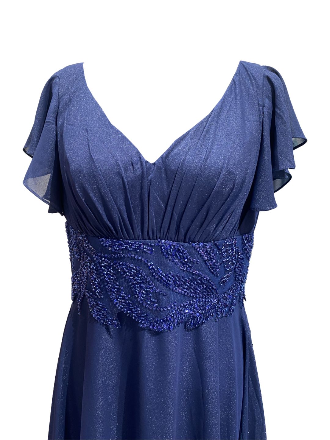 Abito Cerimonia Curvy Blu di Prussia 6536