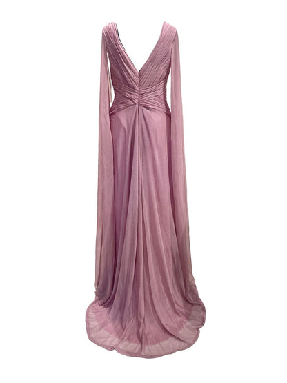 Abito Cerimonia Curvy Rosa  707